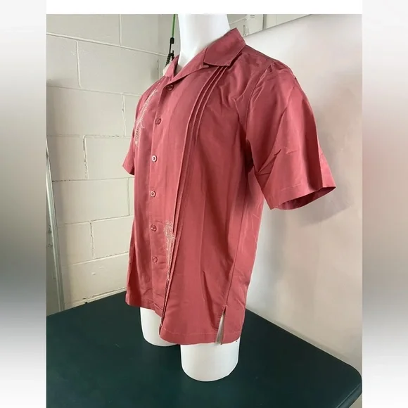 Weekender Luau Edition Men's Short Sleeve Button Down Shirt Sz Medium (93) - Picture 3 of 9